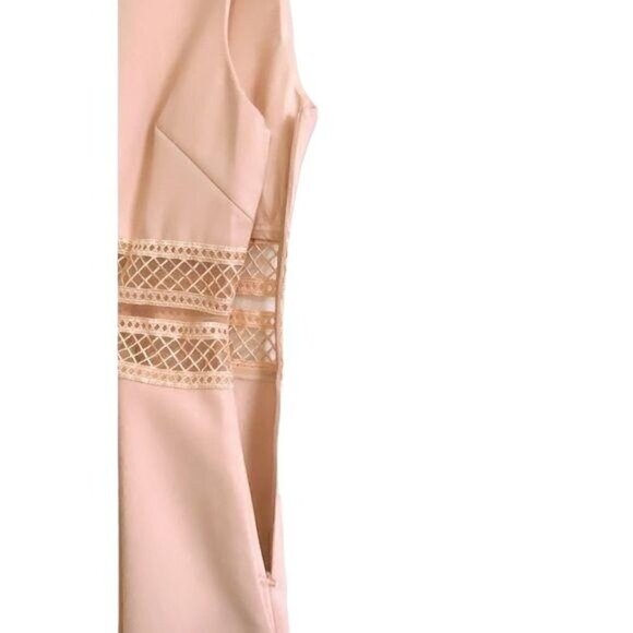 Maje Racine Pink Sleeveless Swing Dress, size M, NWT - Picture 9 of 16